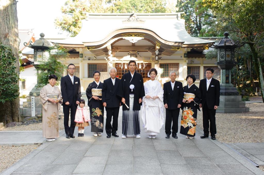 神社で家族婚 列席者の服装は 和婚コトノワ